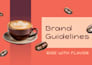 design an elegant luxury logo with brand identity and style guide
